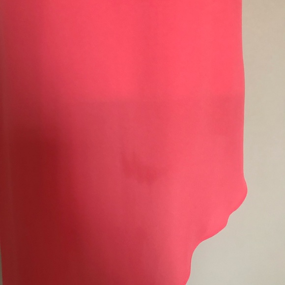 BCBG BCBGMAXAZRIA Asymmetric short sleeve tunic - Picture 6 of 7